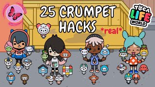 25 Crumpet Hacks  Toca Crumpets in 2022  Toca Boca Free Hacks  Toca Life World TOCA GIRLZ [upl. by Moneta]