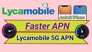 Lyca mobile internet Settings 2023  lycamobile 5G internet Settings [upl. by Heuser]