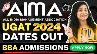 🔥AIMA UGAT Application Form BBA OUT UGAT BBA Admissions 2024 Best BBA Colleges bba ugat viral [upl. by Whiting]