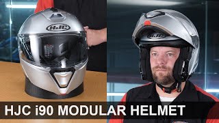 HJC i90 Modular Helmet  Lightweight  Cool  ECE  DOT Rated  Replaces the CLMAX II [upl. by Simonette794]