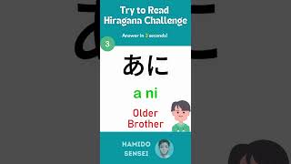 Hiragana Reading Test 2025  Hiragana Practice for Beginners [upl. by Anayek]