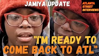 19 JAMIYA BRATCHER UPDATE quotIm ready to come back to Atlanta can you come get mequot still homeles [upl. by Hestia]