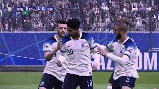 Jude Bellingham Goal  England vs Slovakia  eFootball PES 2021 [upl. by Isle709]