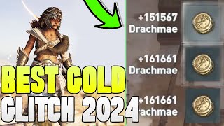 NEW AC Odyssey MONEY GLITCH FARM 2024 FAST Drachma Gold Coin Drachmae Assassins Creed Odyssey [upl. by Hueston665]