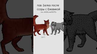 Коты Воители Огнезвёзд Белка Уголёк и Ежевикаwarriorcats котывоители [upl. by Burnsed312]