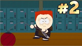 South Park The Stick Of Truth Walkthrough Gameplay Part 2 The Ginger Hallway Monitor Boss😳🤨 [upl. by Arrad]