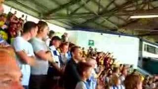 Leeds v Hartlepool hartlepool fans [upl. by Ailimaj843]