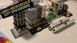 My LEGO Microscale City Progress [upl. by Ltney]