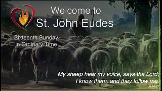 St John Eudes Catholic Church Sunday 11 AM Mass Service July 21 2024 [upl. by Yraillih354]