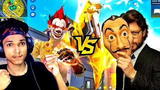 Pn Harsh Hacker Like Gameplay In Clash Squad Rank 😈 Against Money Heist Professor  Garena Free Fire [upl. by Fornof]