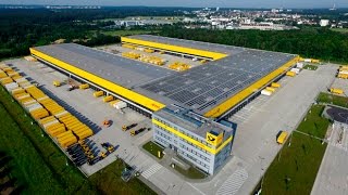 Neues DHLPaketzentrum in Obertshausen eröffnet [upl. by Adiol]