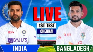 India vs Bangladesh 1st Test  India vs Bangladesh Live Match  IND vs BAN Live  Session 2 [upl. by Singhal]