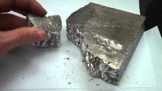 Rotometalscom Bismuth Ingot 9999wmv [upl. by Iidnarb]