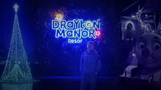 Drayton Manor Christmas Wonderland Vlog December 2023 [upl. by Song164]