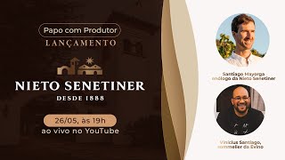 Papo com Produtor  Lançamento Nieto Senetiner [upl. by Dian]