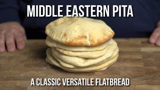 Middle Eastern Pita bread A classic versatile flatbread [upl. by Durarte]