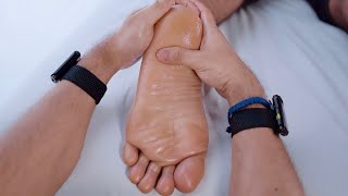 ASMR foot Reflexology Massage To Help You Sleep asmr [upl. by Annaegroeg]