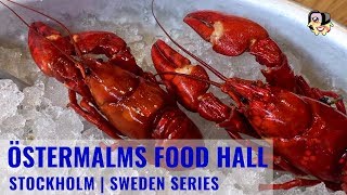 Famous Food Hall Östermalms Saluhall in Stockholm Sweden [upl. by Ynad]