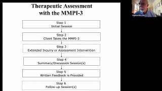 Using the MMPI®3 in Therapeutic Assessment TA Webinar [upl. by Elspet947]