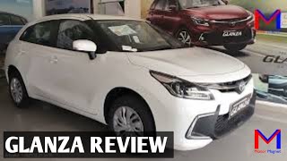 Toyota Glanza Review in Tamil  2024 Offers  Glanza S Cafe White  MotorMagnet [upl. by Hayyim771]