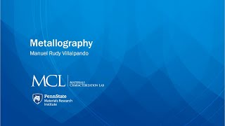 Introduction to Metallography [upl. by Uphemia209]