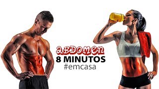 EJERCICIOS PARA EL ABDOMEN  Rutina de abdominales 8 minutos [upl. by Iseabal534]