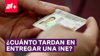 ¿Cuánto tiempo tardan en entregarte tu INE después de la cita  N [upl. by Story]