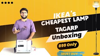 Best Budget IKEA Lamp Under 1000 Rs  TAGARP Review amp Unboxing [upl. by Lienhard]