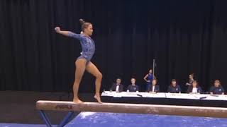 Madison Kocian Beam UCLA National Semifinals 2019 [upl. by Siraved]