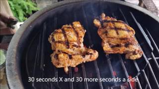 Chicken Thighs on the GrillGrates [upl. by Baptist]