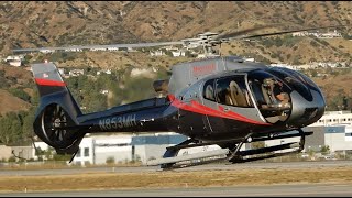 Airbus H130 Maverick Helicopters EC130B4  StartUp Takeoff amp Landing  N853MH [upl. by Berkeley132]