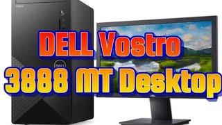 Dell Vostro 3888 MT Desktop  Unboxing Disassembly and Upgrade Options [upl. by Rhodes]