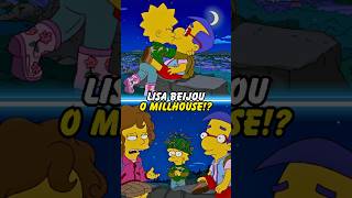 LISA BEIJOU O MILLHOUSE simpsons thesimpsons shorts homer bart [upl. by Notsua]