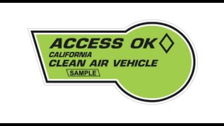 How To Apply Carpool or HOV Stickers Decals CAV ID Card in California CA [upl. by Nedrah]