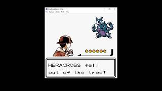 Catch Heracross in Pokemon GoldSilver 💪 [upl. by Jordon]