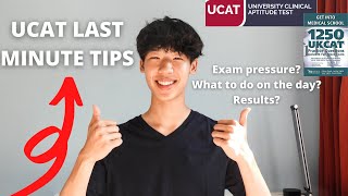 UCAT LAST MINUTE TIPS  Things to Remember [upl. by Louie]