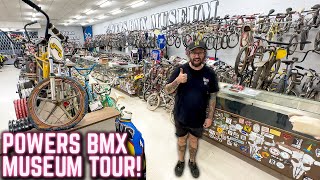 BEST BMX Collection EVER  Powers BMX Museum Tour [upl. by Behre]