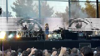 Teardrop  Massive Attack  Live from Rockwave 2010  Day 3  Athens Greece [upl. by Kcoj]