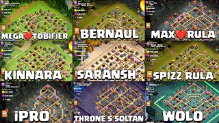 WORLD RANK NEW TOP 20 BASE LINK TOP PLAYER LEGEND BASE LINK ANTI LAVA LOON BASE WITH LINK COC [upl. by Yreffej]