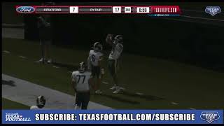 Stratford vs Cy Fair Week 8 2024 Highlights Bobcats hold off big Spartan Rally in the 2nd half [upl. by Sallee]