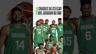 Você lembra desses jogadores brasileiros na NBA 🇧🇷🏀 shorts [upl. by Aesoh]