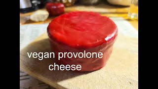 UPDATE TOFU CHEESE AND WAXING  SHARP AGED PROVOLONE CHEESE VEGAN  Connies RAWsome kitchen [upl. by Inat]