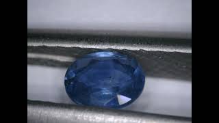 024ct  Natural Blue  Thailand Sapphire  Oval Shape [upl. by Indyc]