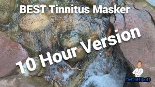 BEST Tinnitus Relief Sound Therapy Treatment  10 Hours of Tinnitus Masking [upl. by Sanburn]