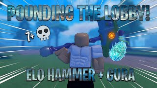 GPO Pounding the lobby with elo hammer and gura [upl. by Yenalem461]