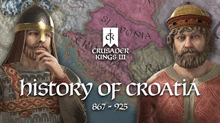 The Duchy of Croatia in 867 Forging a Kingdom  Crusader Kings 3 [upl. by Cosette551]