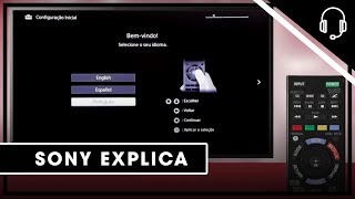 Sony  Suporte  TV  Reset e configuração inicial do televisor  Menu 2014 [upl. by Okajima]