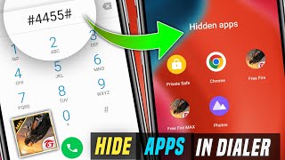 How To Hide Apps in Dialer  GamesApps   Dialer Me App Hide Kaise Kare  Hide Apps in Dialer [upl. by Cummine]