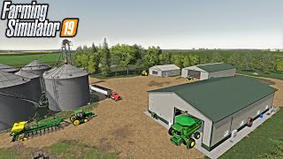 Millennial Farmer Map  First Look amp Map Tour  Farming Simulator 19 [upl. by Hadeehsar]