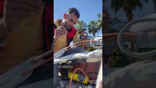 Mini split air conditioner installation airconditioner airconditionerservice [upl. by Davy635]